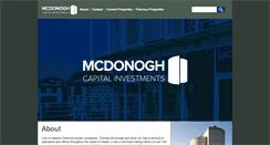 Desktop Screenshot of mcdonogh.ie