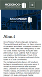 Mobile Screenshot of mcdonogh.ie